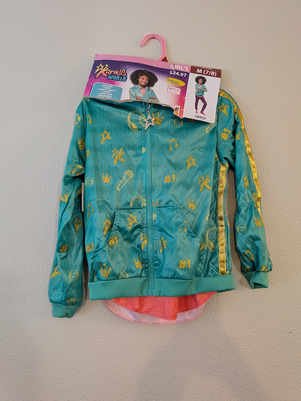 Karma's World Girls Costume Complete Outfit Size M (7/8) Netflix